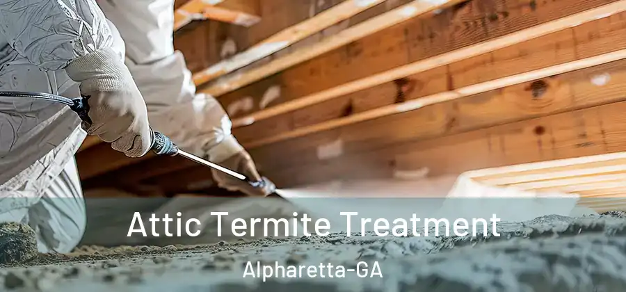 Attic Termite Treatment Alpharetta-GA