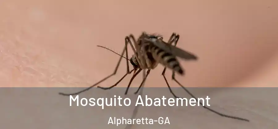Mosquito Abatement Alpharetta-GA