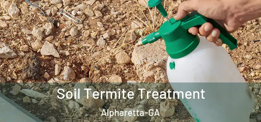 Soil Termite Treatment Alpharetta-GA